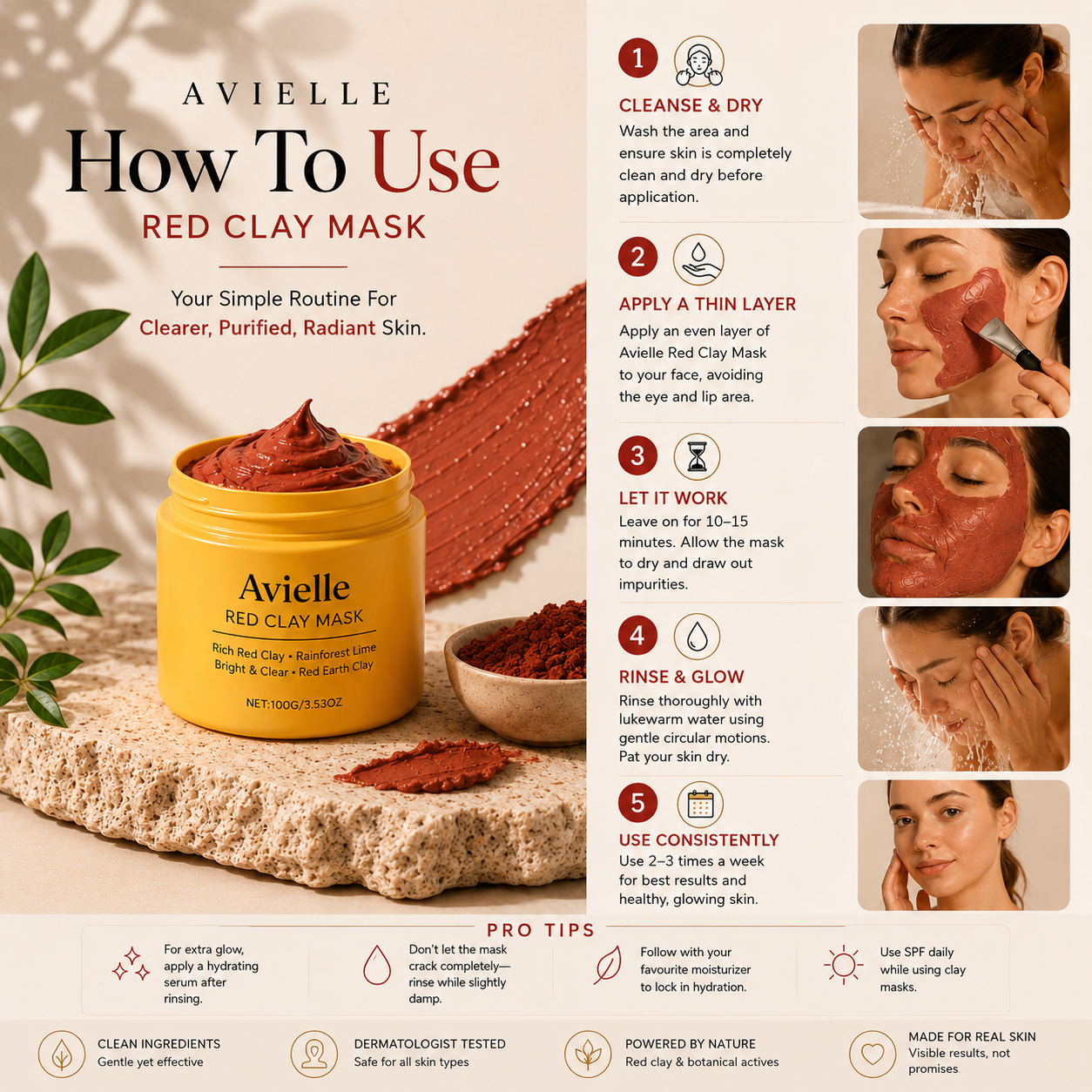 Red Clay Cleansing Mask