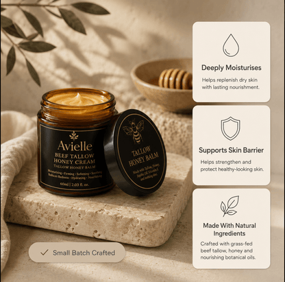 Beef Tallow & Honey Balm